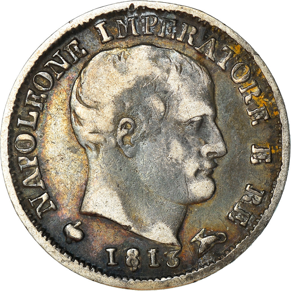 Coin, ITALIAN STATES, KINGDOM OF NAPOLEON, Napoleon I, 5 Soldi, 1813, Milan
