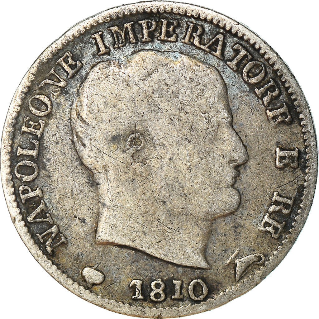 Monnaie, États italiens, KINGDOM OF NAPOLEON, Napoleon I, 5 Soldi, 1813, Milan