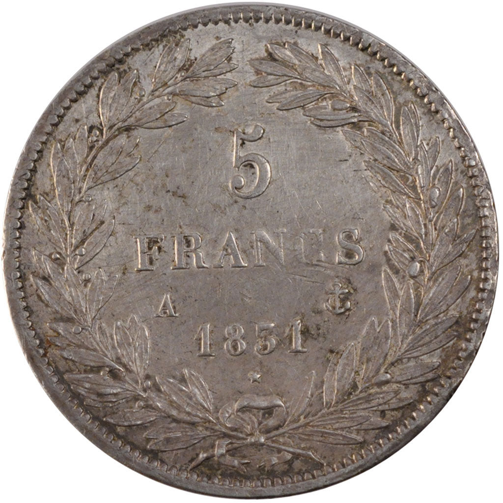 FRANCE, Louis-Philippe, 5 Francs, 1831, Paris, KM #735.1, AU(50-53), Silver,...