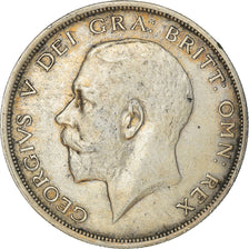 Coin, Great Britain, George V, 1/2 Crown, 1916, EF(40-45), Silver, KM:818.1
