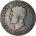 Monnaie, États italiens, KINGDOM OF NAPOLEON, Napoleon I, Soldo, 1809, Milan