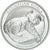 Moneta, Australia, Elizabeth II, Dollar, 2012, Perth, Koala, FDC, Argento