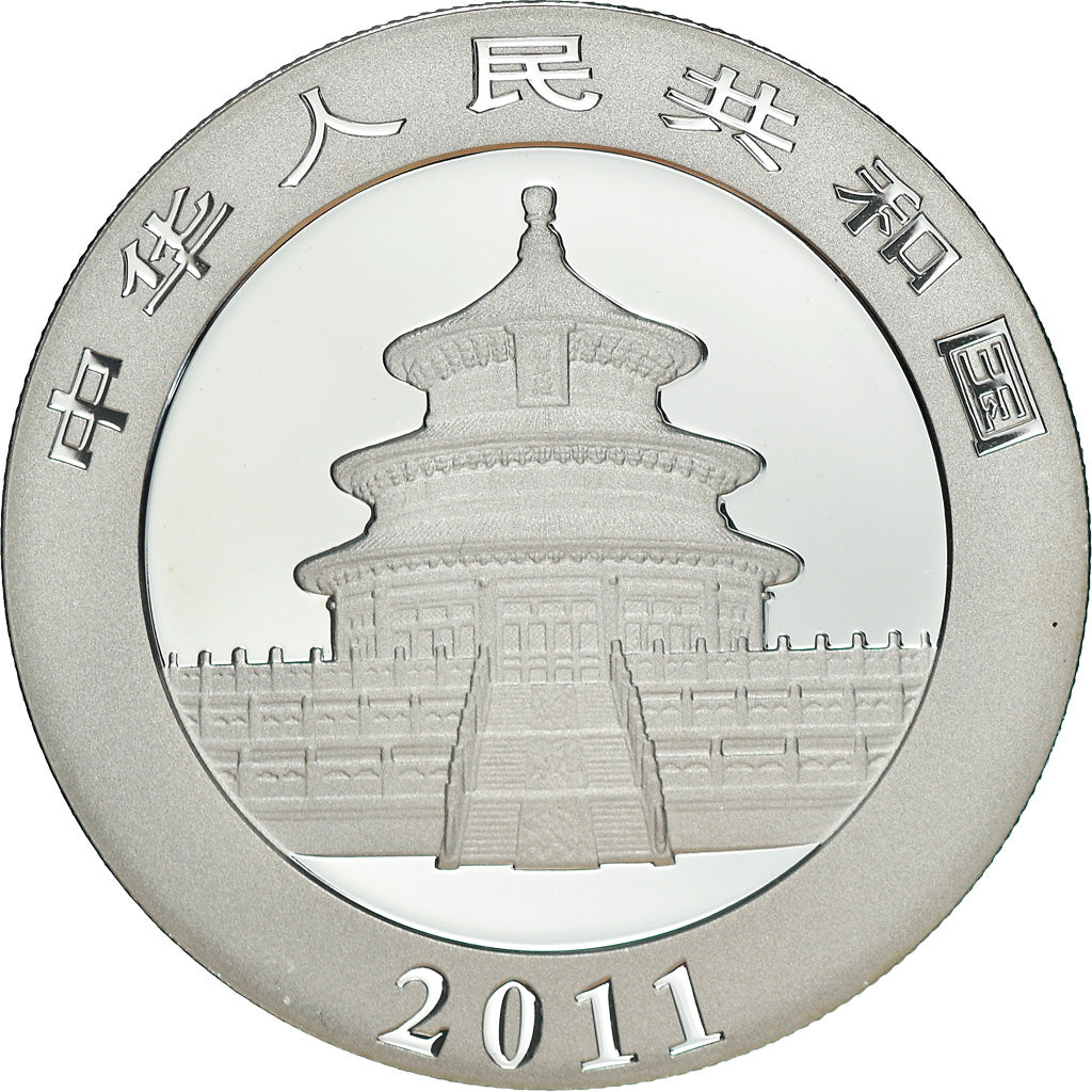 Coin, CHINA, PEOPLE'S REPUBLIC, 10 Yüan, 2011, MS(65-70), Silver, KM:1980