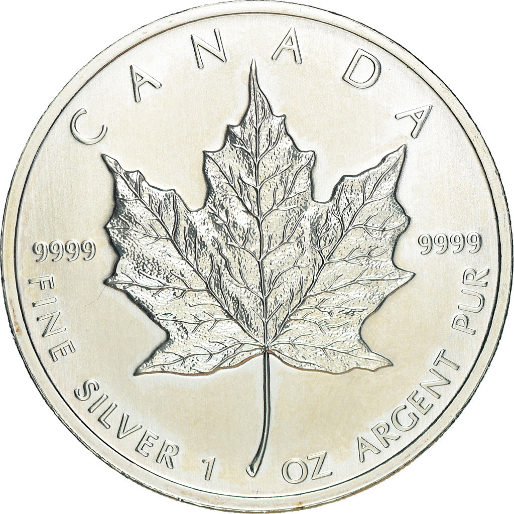 Coin, Canada, Elizabeth II, 5 Dollars, 2011, Royal Canadian Mint, Maple Leaf
