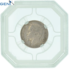 Coin, France, Napoleon III, Napoléon III, Franc, 1868, Strasbourg, GENI, XF45