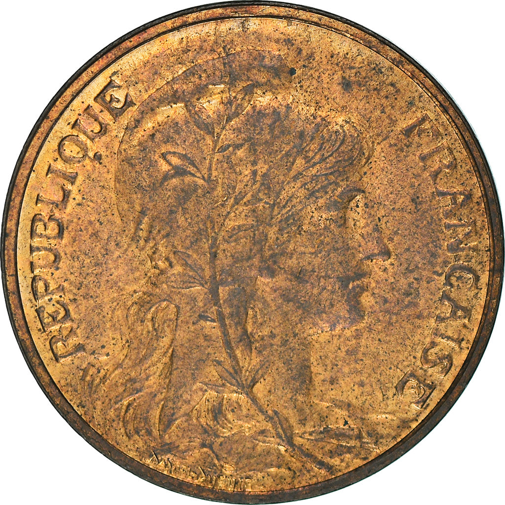 Coin, France, Dupuis, 5 Centimes, 1909, Paris, VF(30-35), Bronze, KM:842