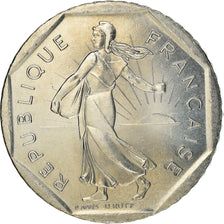 Coin, France, Semeuse, 2 Francs, 1993, Paris, MS(64), Nickel, KM:942.2