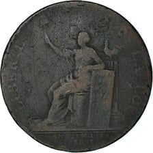 Coin, France, 2 Sols, 1791, Birmingham, Monneron, VF(20-25), Bronze, KM:Tn23