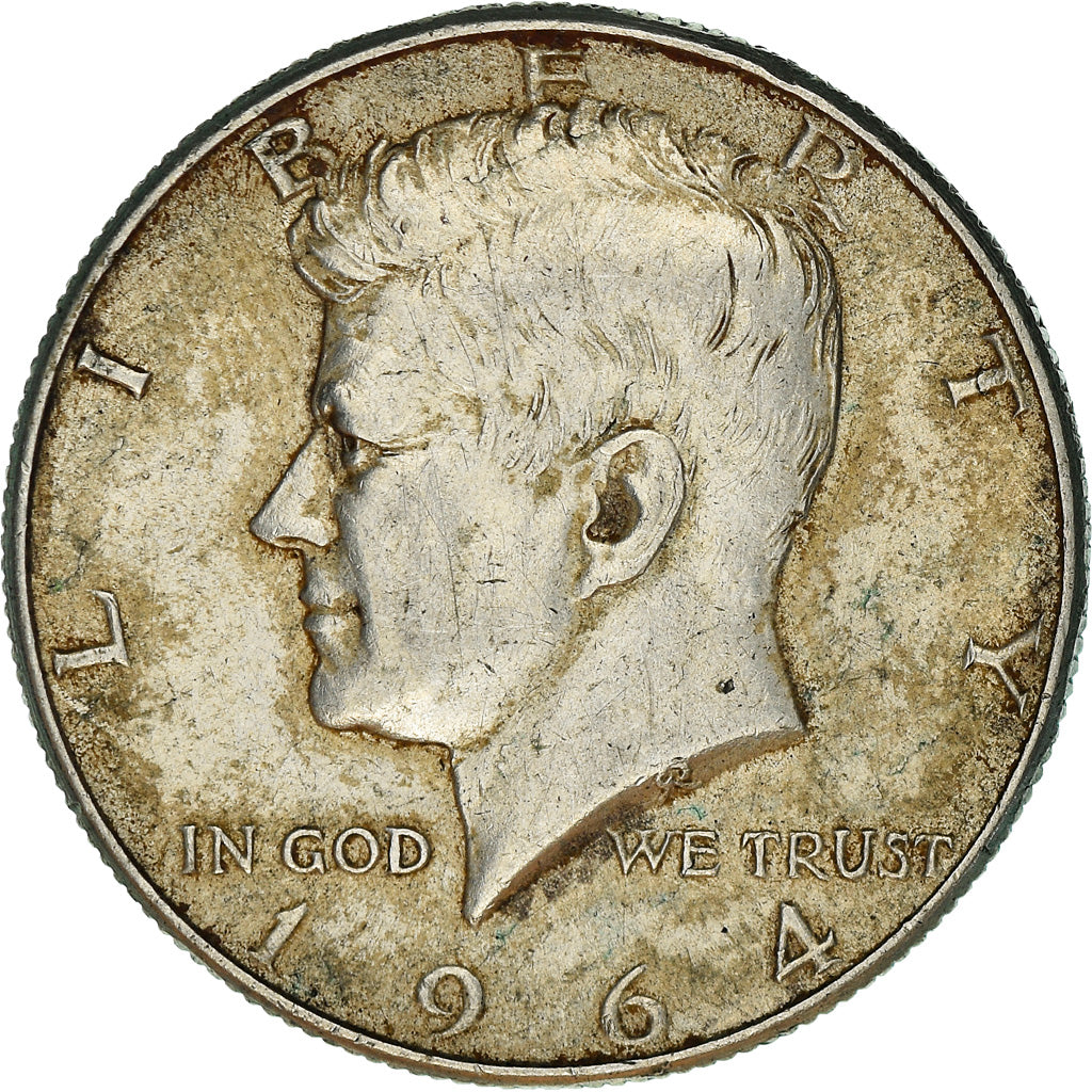 Moneta, Stati Uniti, Kennedy Half Dollar, Half Dollar, 1964, U.S. Mint