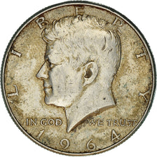 Moneta, Stati Uniti, Kennedy Half Dollar, Half Dollar, 1964, U.S. Mint