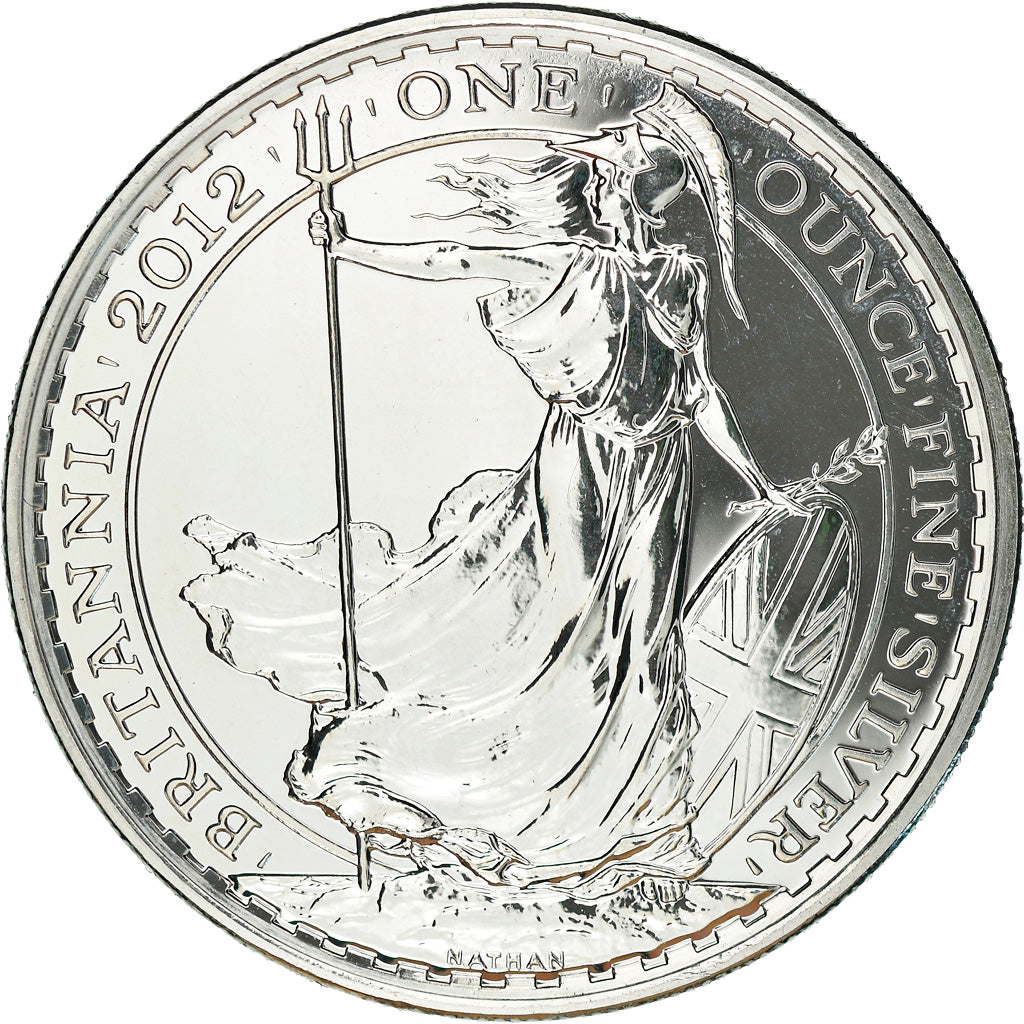 Coin, Great Britain, Elizabeth II, Britannia, 2 Pounds, 2012, British Royal