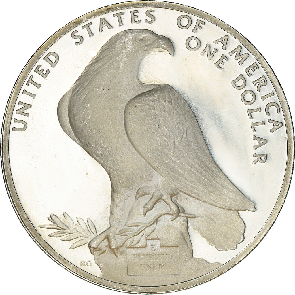 Münze, Vereinigte Staaten, Dollar, 1984, U.S. Mint, San Francisco, SS+, Silber
