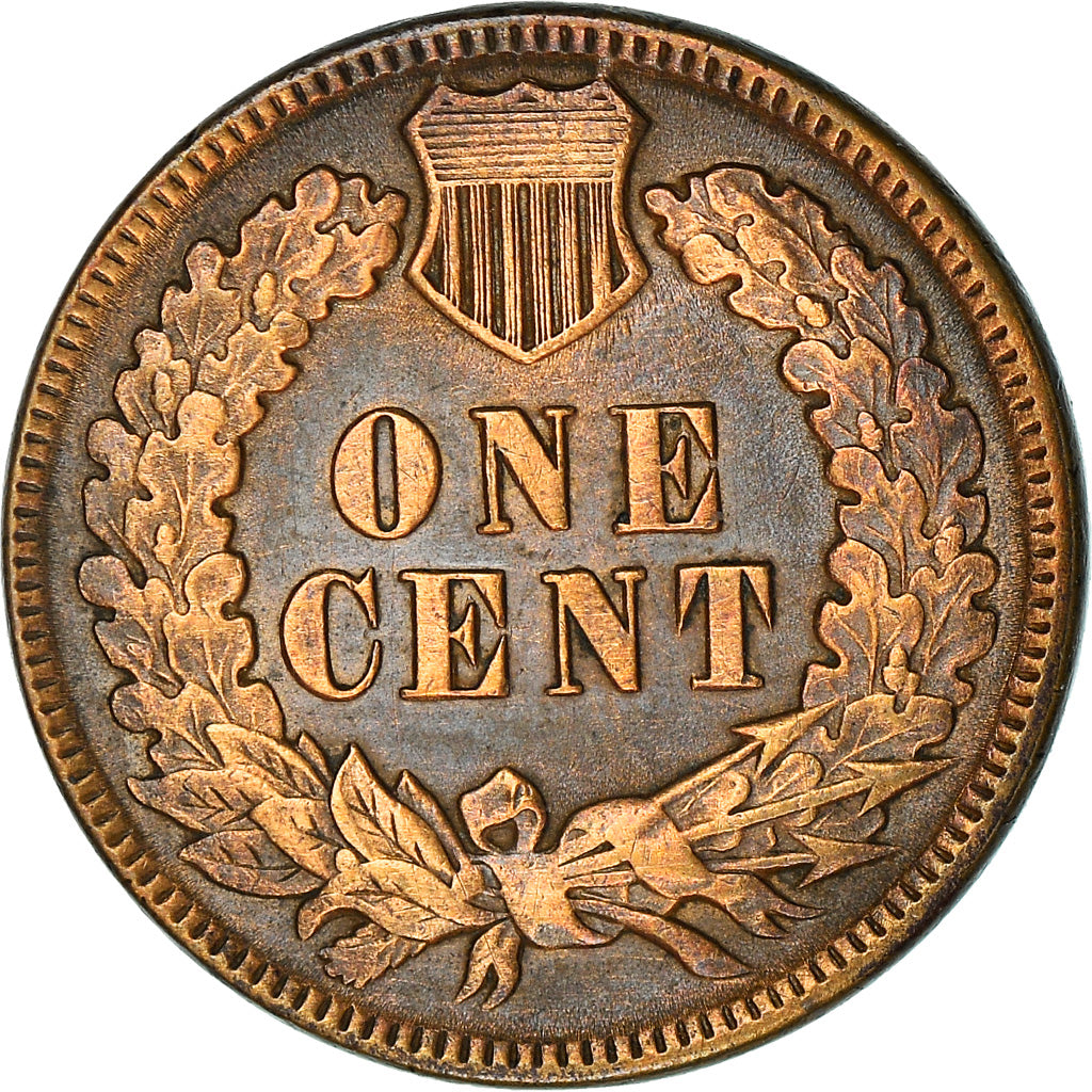 Coin, United States, Indian Head Cent, Cent, 1891, U.S. Mint, Philadelphia