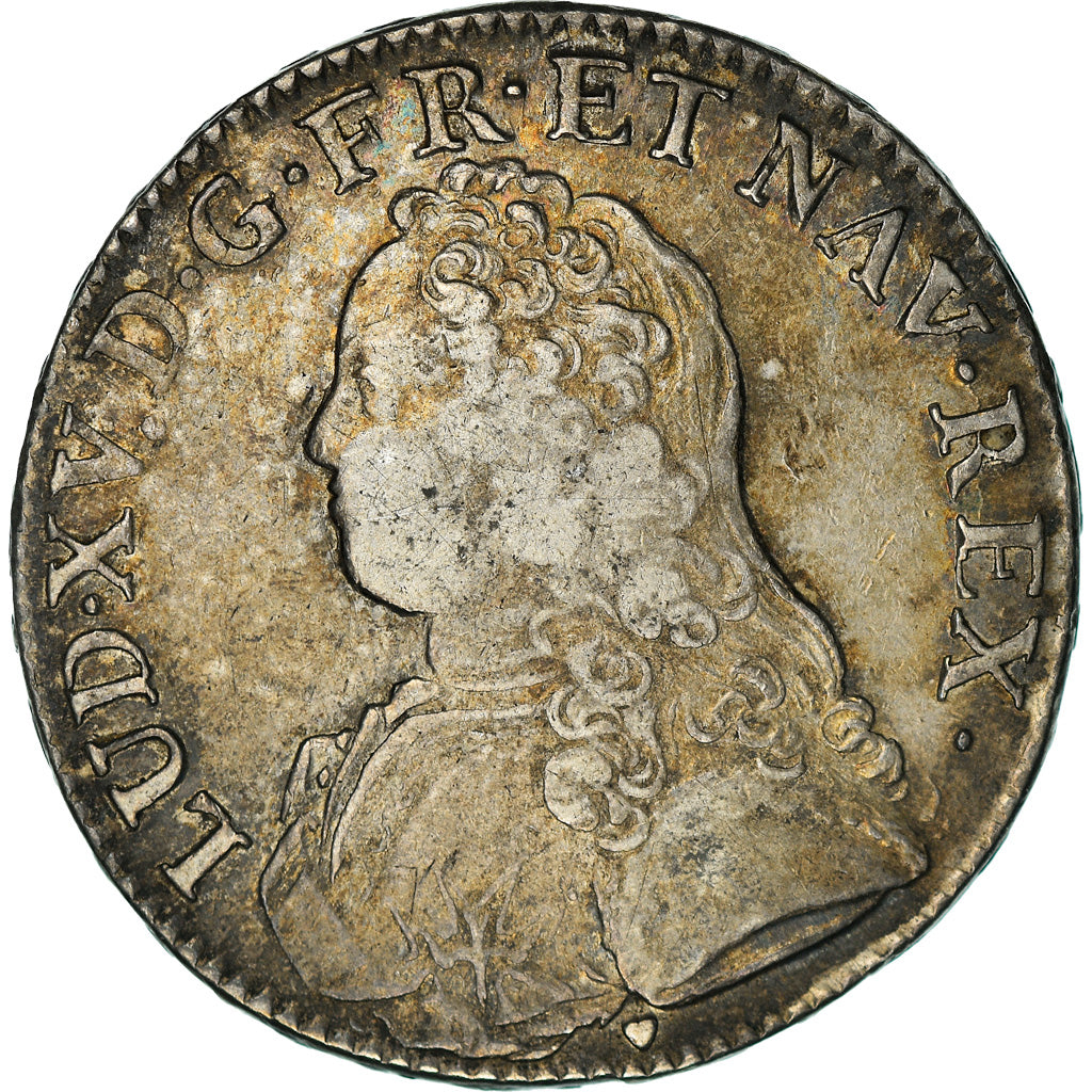 Coin, France, Louis XV, Écu aux branches d'olivier, Ecu, 1740, Tours