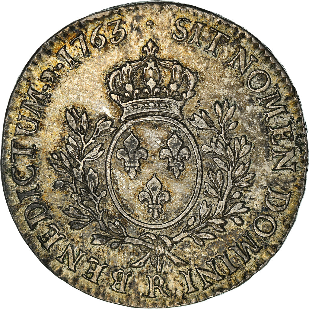 Moneta, Francia, Louis XV, Écu dit 