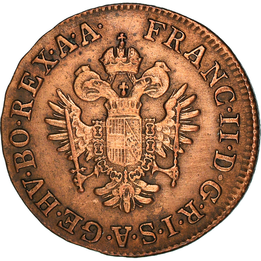 Monnaie, Autriche, François II, 1/4 Kreuzer, 1800, Vienna, TTB, Cuivre, KM:2105