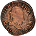 Monnaie, France, Henri III, Double Tournois, Denis LE FAULCHEUR, Troyes, TB