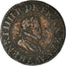 Coin, France, Henri IV, Double Tournois, 1604, Paris, Moulin des Étuves
