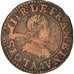 Münze, Frankreich, Louis XIII, Double Tournois, 1615, Paris, Moulin du Louvre