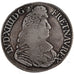 FRANCE, Écu à la cravate, Ecu, 1680, Rennes, VF(20-25), Silver, Gadoury #210, 26