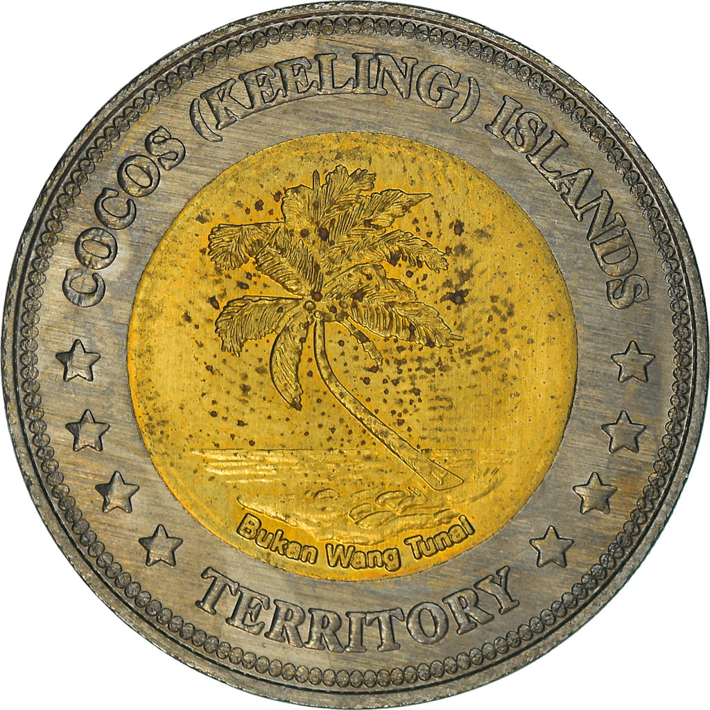 Coin, Australia, ÎLES KEELING COCOS, 25 Dollars, 2004, Roger Williams Mint