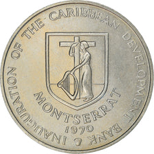 Coin, East Caribbean States, Montserrat, 4 Dollars, 1970, AU(55-58)