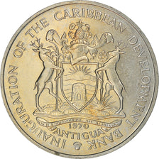 Coin, ANTIGUA, 4 Dollars, 1970, AU(55-58), Copper-nickel, KM:1
