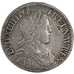 Francia, Louis XIV, 1/2 Écu à la mèche longue, 1/2 Ecu, 1652, Bourges, BB,...