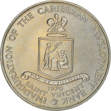 Coin, SAINT VINCENT, 4 Dollars, 1970, AU(55-58), Copper-nickel, KM:13