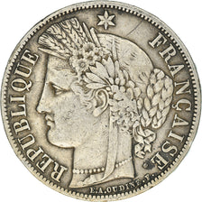 Coin, France, Cérès, 5 Francs, 1851, Paris, VF(30-35), Silver, KM:761.1