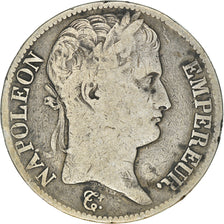 Moeda, França, Napoléon I, 5 Francs, 1811, Paris, F(12-15), Prata, KM:694.1