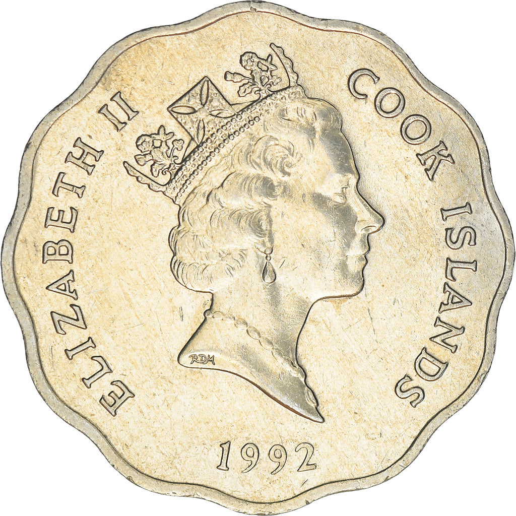 Moneta, Isole Cook, Elizabeth II, Dollar, 1992, Franklin Mint, SPL-
