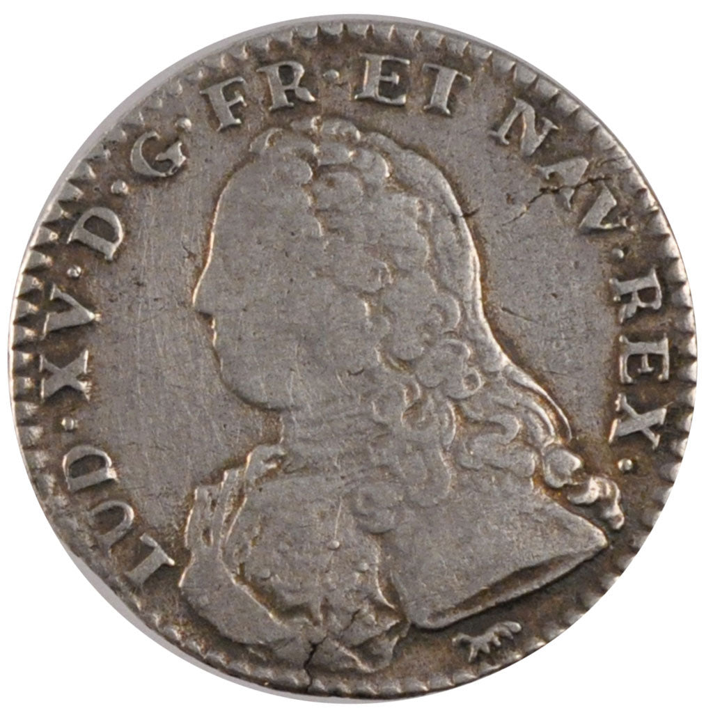 FRANCE, 1/10 Écu aux branches d'olivier, 12 Sols, 1/10 ECU, 1726, Paris, KM ...