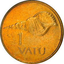 Coin, Vanuatu, 1 Vatu, 1999, British Royal Mint, MS(63), Nickel-brass, KM:3