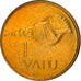 Coin, Vanuatu, 1 Vatu, 1999, British Royal Mint, MS(63), Nickel-brass, KM:3