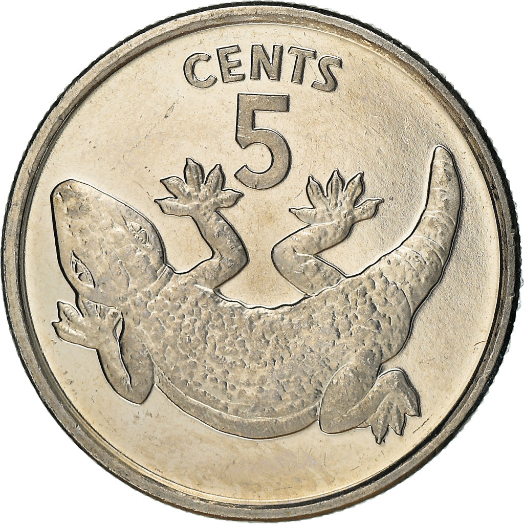 Coin, Kiribati, 5 Cents, 1979, British Royal Mint, MS(63), Copper-nickel, KM:3