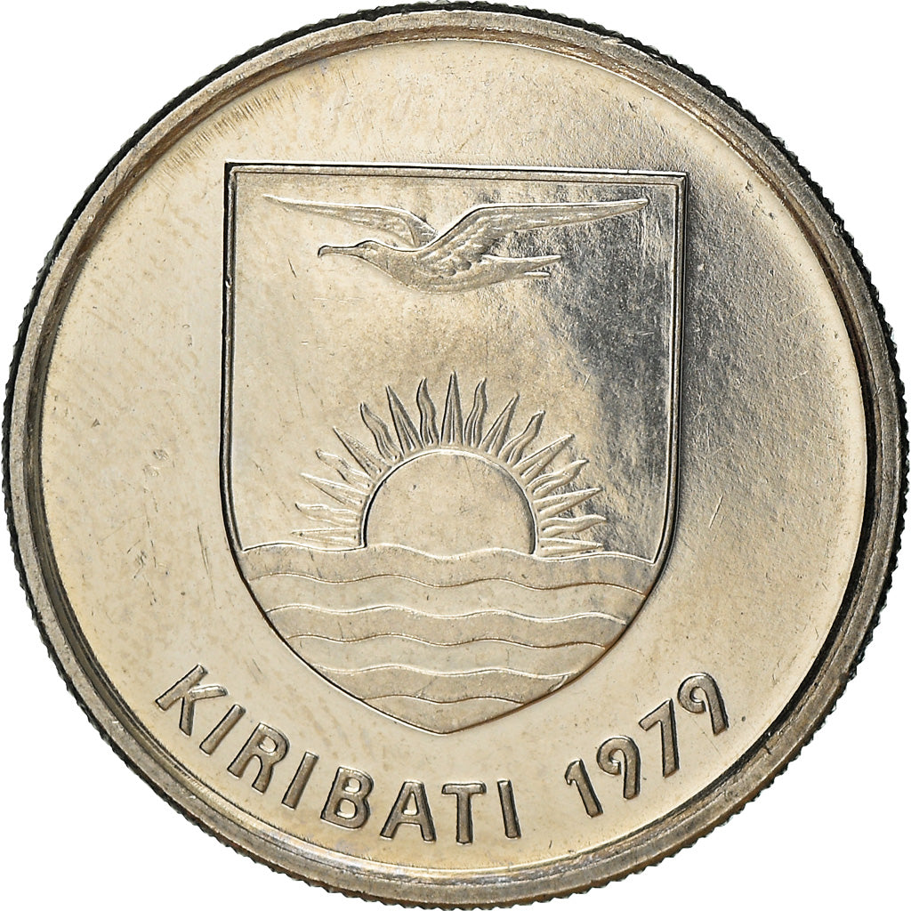 Coin, Kiribati, 5 Cents, 1979, British Royal Mint, MS(63), Copper-nickel, KM:3