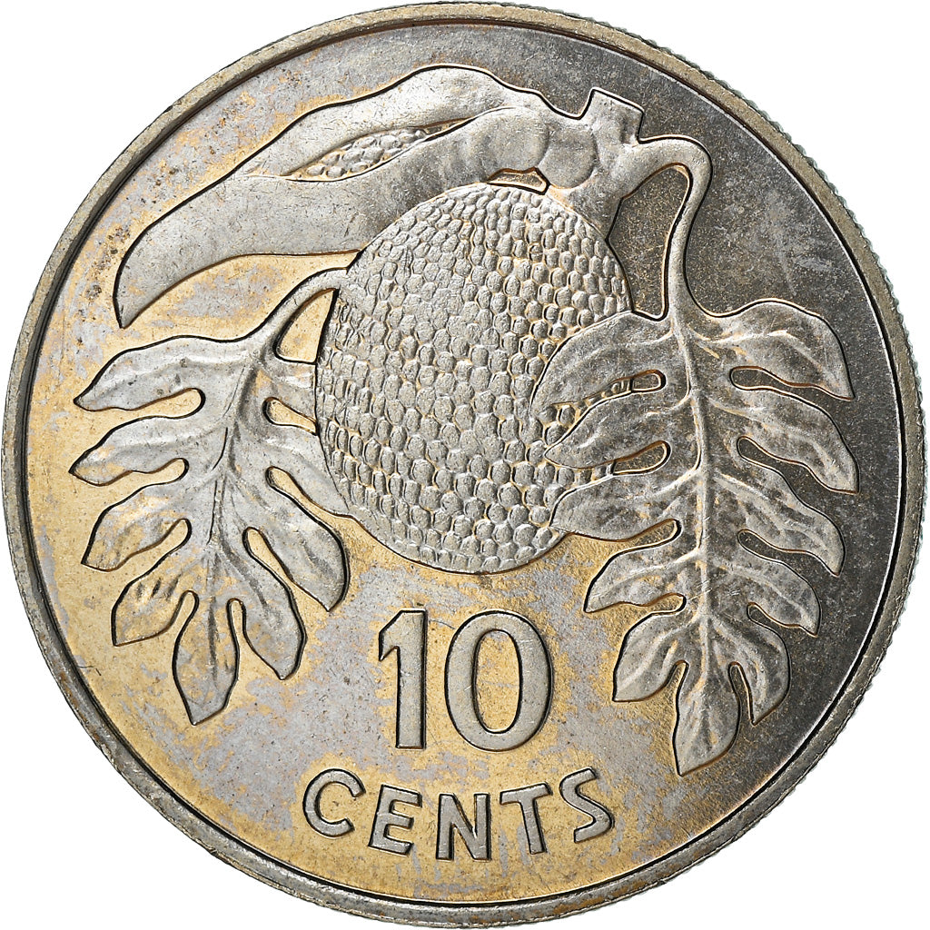 Coin, Kiribati, 10 Cents, 1979, British Royal Mint, MS(63), Copper-nickel, KM:4