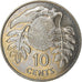 Coin, Kiribati, 10 Cents, 1979, British Royal Mint, MS(63), Copper-nickel, KM:4