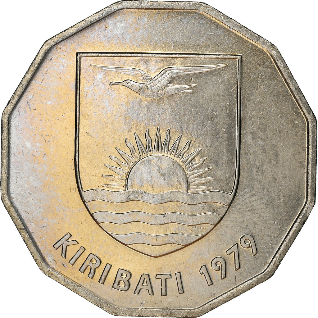 Monnaie, Kiribati, Dollar, 1979, British Royal Mint, TTB, Copper-nickel, KM:7