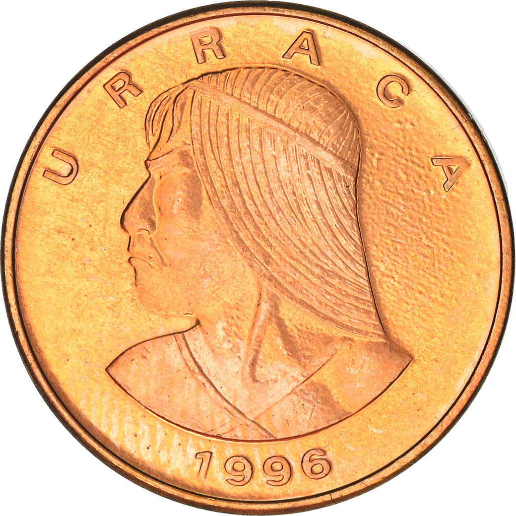 Moneta, Panama, 1 centesimo de balboa, 1996, SPL, Rame, KM:125
