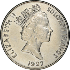 Coin, Solomon Islands, Elizabeth II, 20 Cents, 1997, British Royal Mint