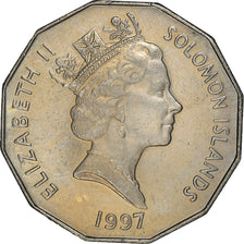 Coin, Solomon Islands, Elizabeth II, 50 Cents, 1997, British Royal Mint
