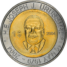 Coin, Micronesia, John "Joe" Urusemal, Dollar, 2004, MS(63), Bi-Metallic, KM:1