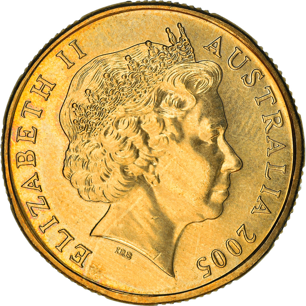 Coin, Australia, Elizabeth II, Dollar, 2005, Royal Australian Mint, MS(63)