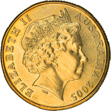 Coin, Australia, Elizabeth II, Dollar, 2005, Royal Australian Mint, MS(63)