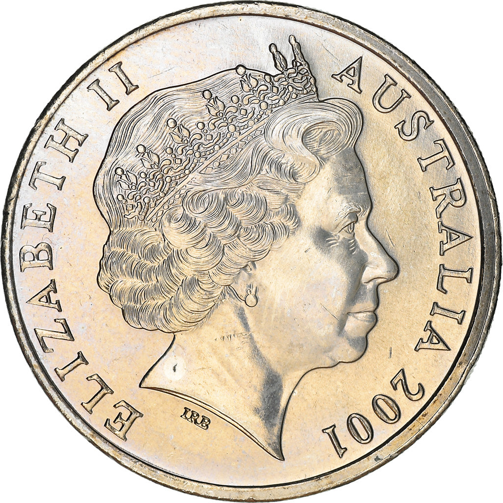 Monnaie, Australie, Elizabeth II, 20 Cents, 2001, Royal Australian Mint, SUP