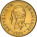 Coin, New Hebrides, 5 Francs, 1970, Paris, MS(63), Nickel-brass, KM:6.1
