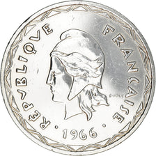 Coin, New Hebrides, 100 Francs, 1966, Paris, AU(55-58), Silver, KM:1