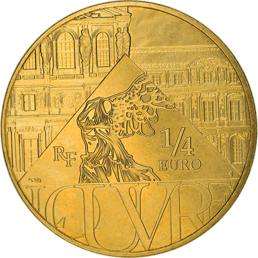 France, 1/4 Euro, LE SACRE DE NAPOLÉON, History, 2021, MS(63), Cupro-nickel